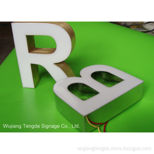 LED Epoxy Resin Letter